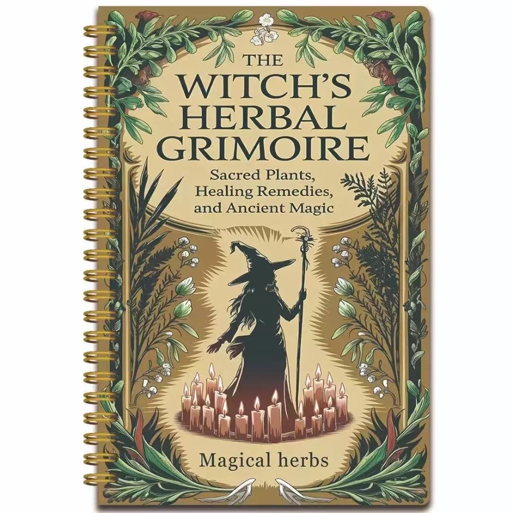 Herbal Wellness Remedy - Carnet A5 au design vintage, idéal
