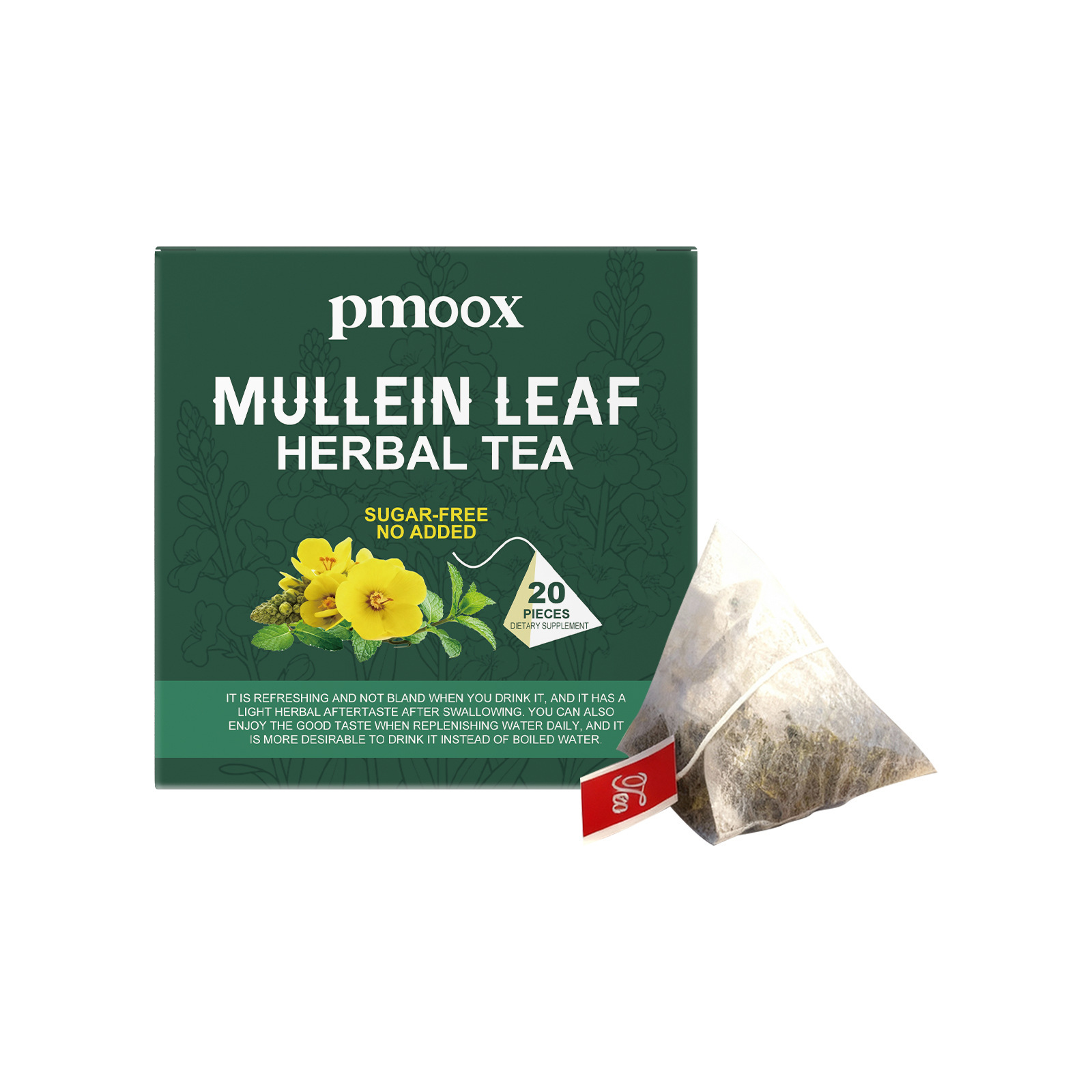 Herbal Tea For Wellness - Tisane de feuilles de molène -