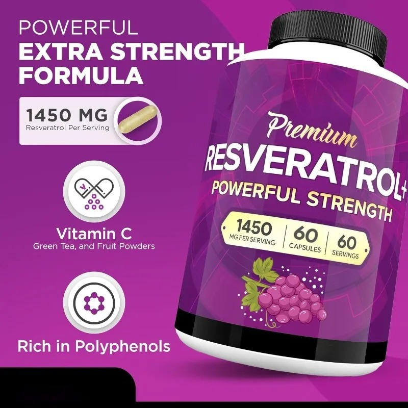 Résvératrol 1450 mg - Suppléme - Herbal Tea For Wellness avis et prix