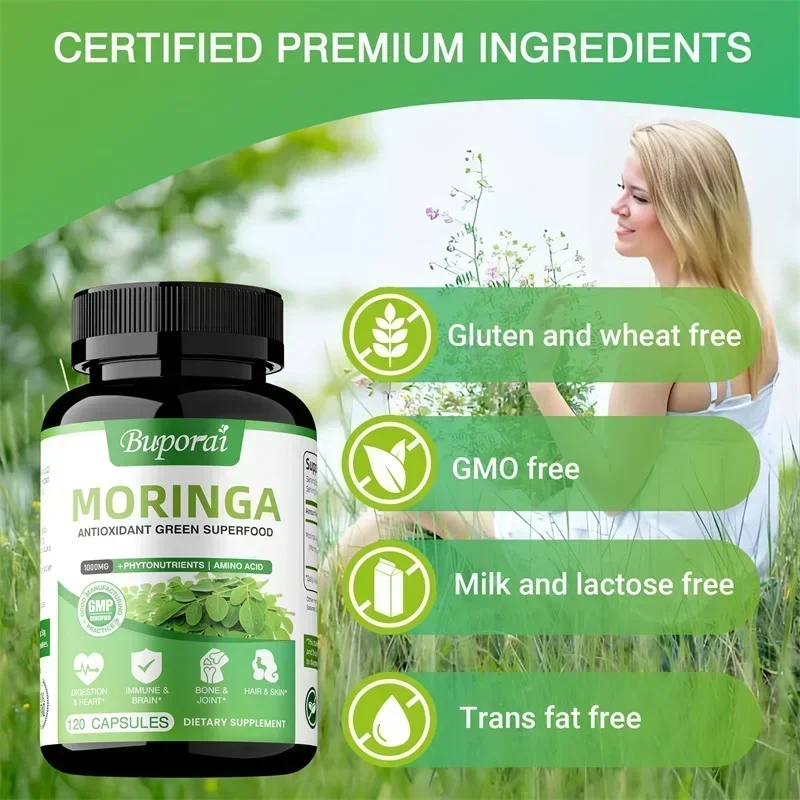 Capsules de Moringa - Antioxyd - Moringa Leaf Powder avis et prix