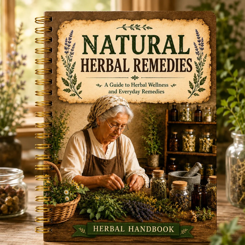 Carnet A5 au design vintage, i - Herbal Wellness Remedy avis et prix