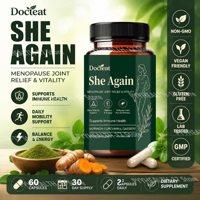 Docteat She Again Capsules de  - Moringa Leaf Powder avis et prix