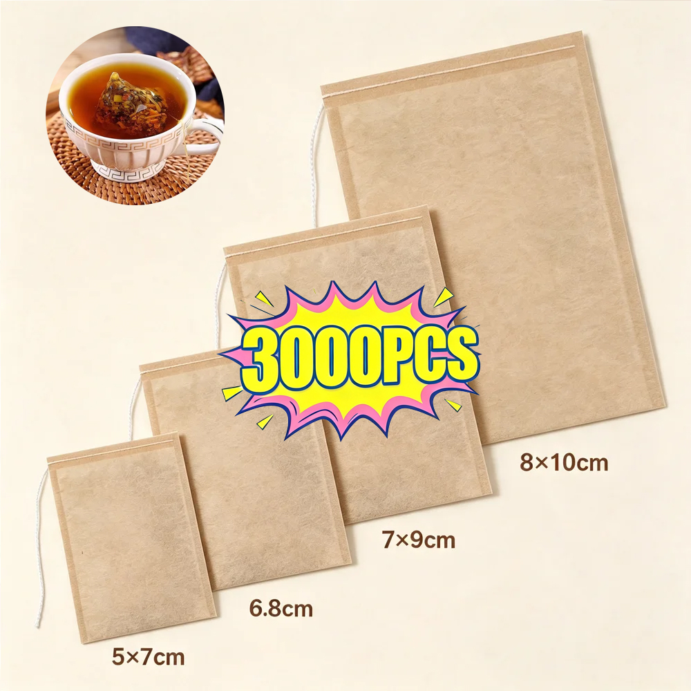 100/3000 pièces de sachets fil - Herbal Tea For Wellness avis et prix