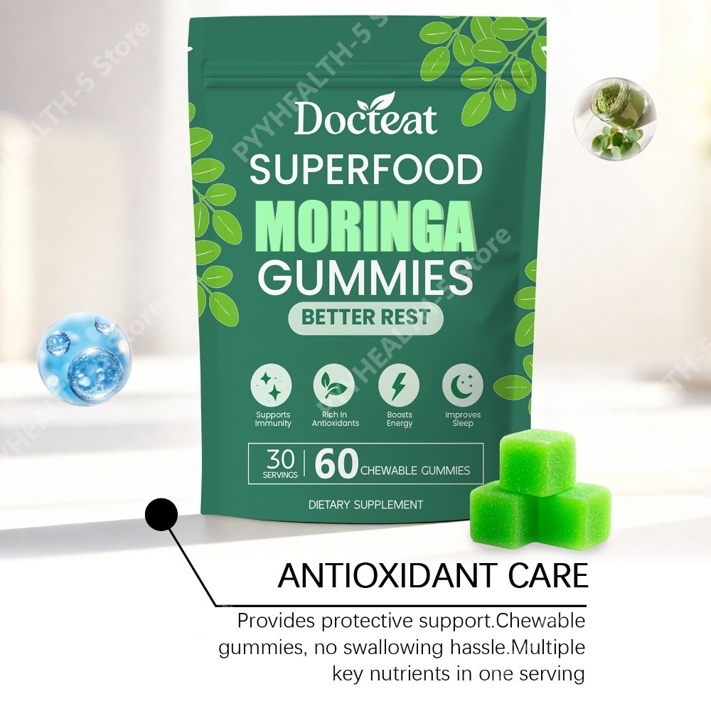 Docteat Gummies au Moringa ave - Moringa Leaf Powder avis et prix