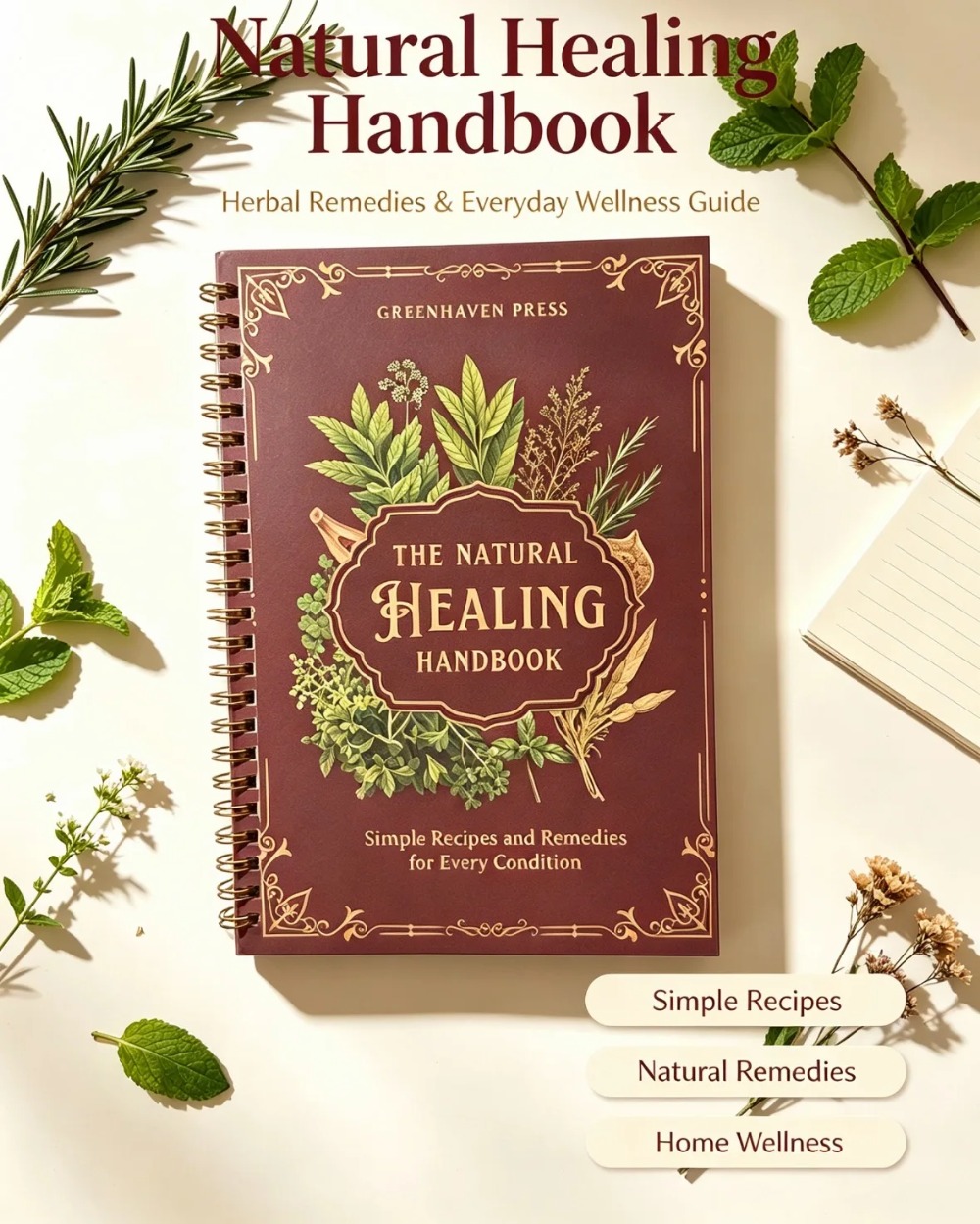Le guide de remèdes naturels : - Herbal Wellness Remedy avis et prix