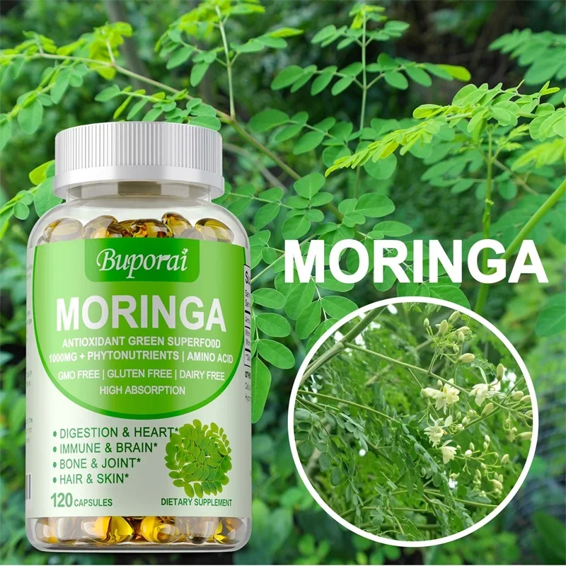 Capsules Moringa 1000 mg - Sou - Moringa Leaf Powder avis et prix